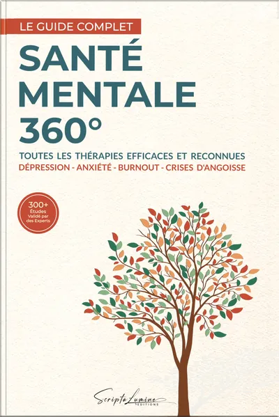 Couverture du livre Santé Mentale 360° - Guide complet des thérapies efficaces